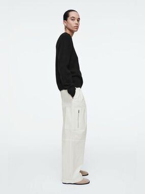 COS NWT Utility Barrel-Leg Cargo Trousers